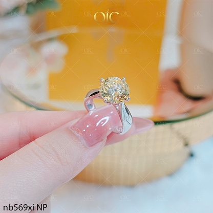 3.5ct Moissanite Ring in Italian S925 Silver