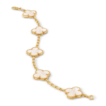 Vintage Alhambra bracelet, 5 motifs