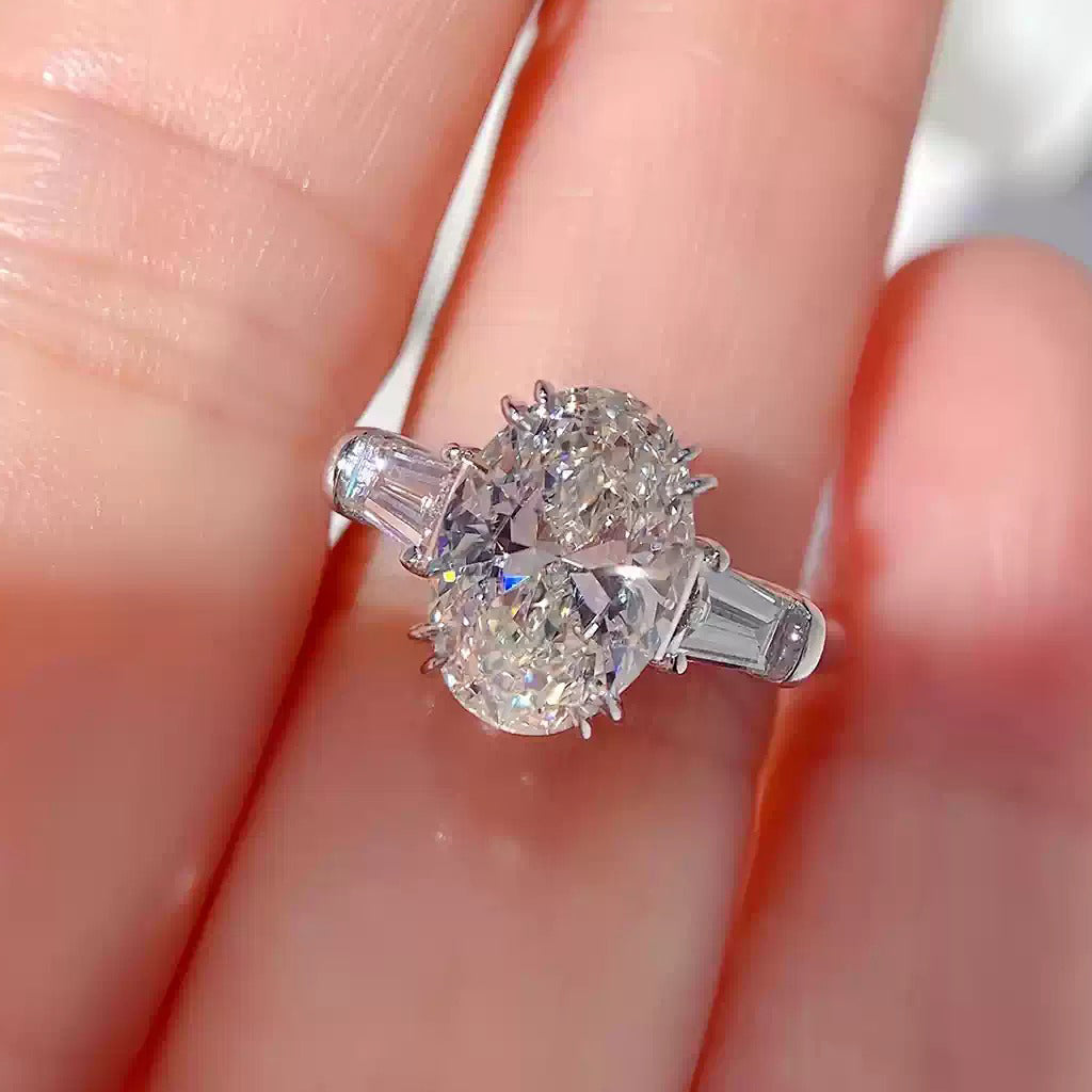 Luxury Sterling Silver Ring for Women