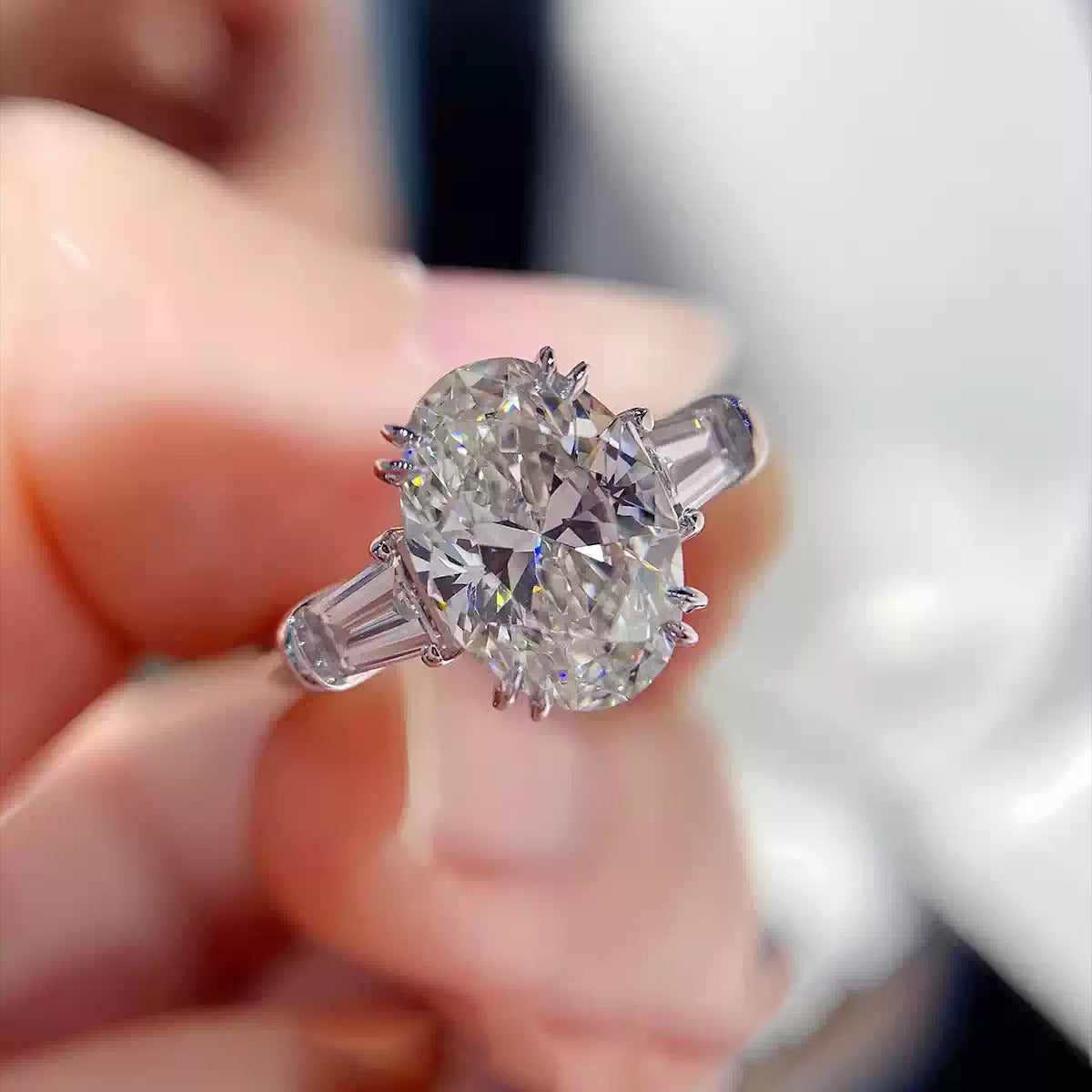 Luxury Sterling Silver Ring for Women