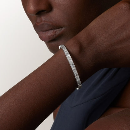 LOVE Bracelet – Classic Model, Paved, 925 Sterling Silver