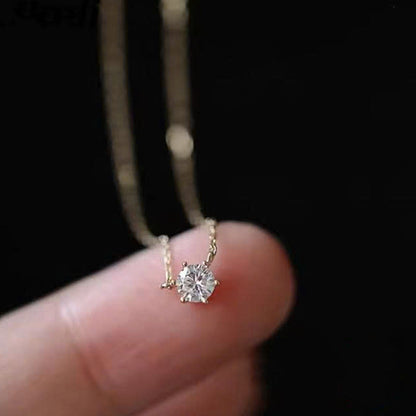 Elegant 18K Gold Plated Necklace crafted in S925 Silver