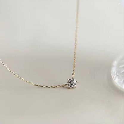 Elegant 18K Gold Plated Necklace crafted in S925 Silver