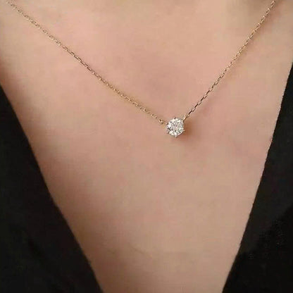 Elegant 18K Gold Plated Necklace crafted in S925 Silver